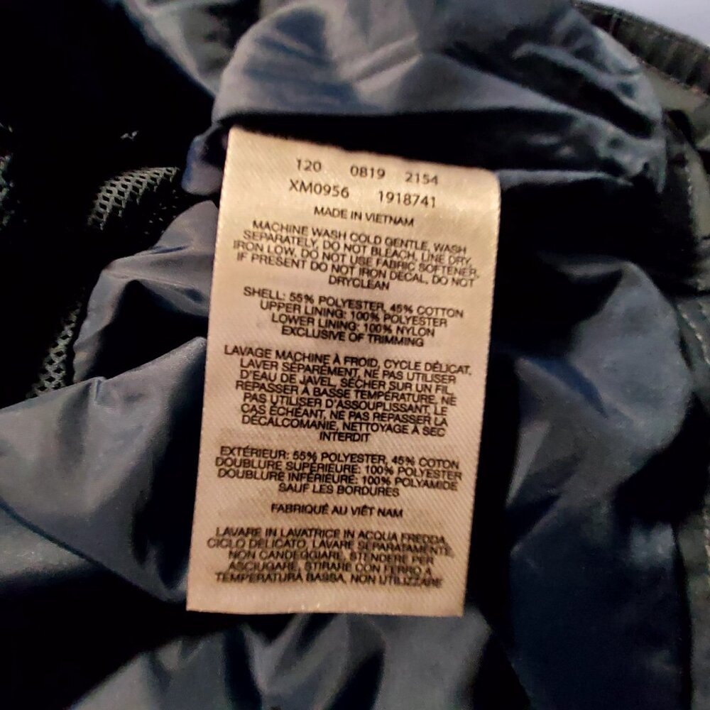 Columbia Mens Navy Full-Zip Lightweight Jacket Size S Water-Resistant - Picture 7 of 15
